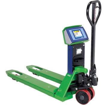 TPW "TOUCH" PALLET TRUCK SCALE WITH TOUCH SCREEN INTERFACE